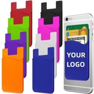 Custom Silicone Phone Wallet Card Holder