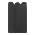 Custom Silicone Smart Phone Wallet w/Stand - 1