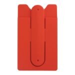 Custom Silicone Smart Phone Wallet w/Stand - 4