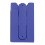 Custom Silicone Smart Phone Wallet w/Stand - 5
