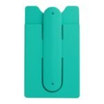 Custom Silicone Smart Phone Wallet w/Stand - 6
