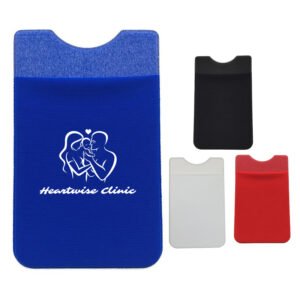 Custom Stretch Lycra Fabric Phone Wallet