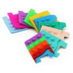 Custom Silicone Pop Bubble Phone Wallet Holder - 1