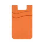 Custom Double Pocket Silicone Phone Wallet - 2