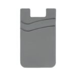 Custom Double Pocket Silicone Phone Wallet - 3
