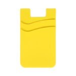 Custom Double Pocket Silicone Phone Wallet - 5