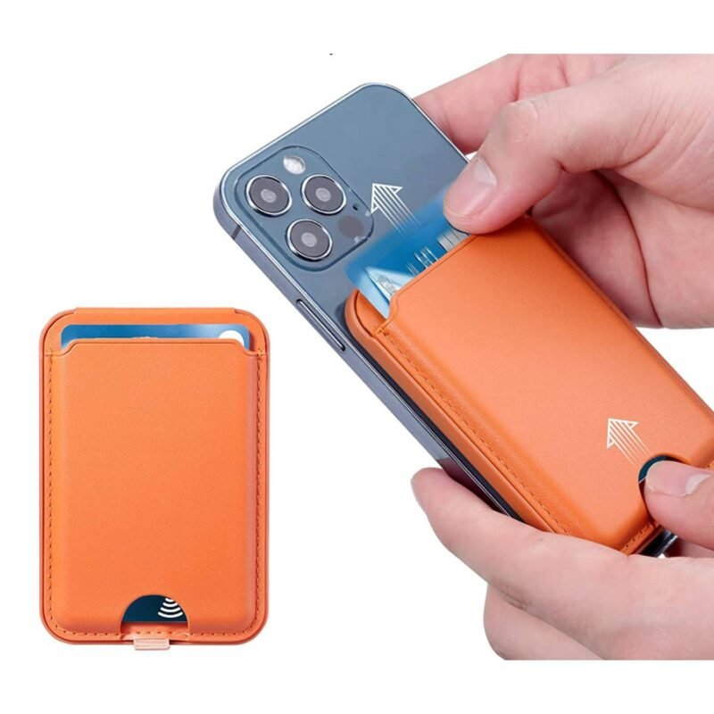 Custom Magnetic Phone Wallet Stand - 2