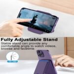 Custom Magnetic Phone Wallet Stand - 4