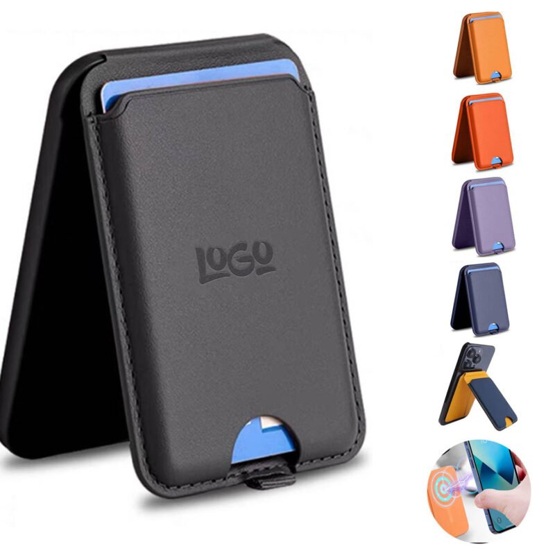 Magnetic-Phone-Wallet-Stand-2329267 Custom Magnetic Phone Wallet Stand