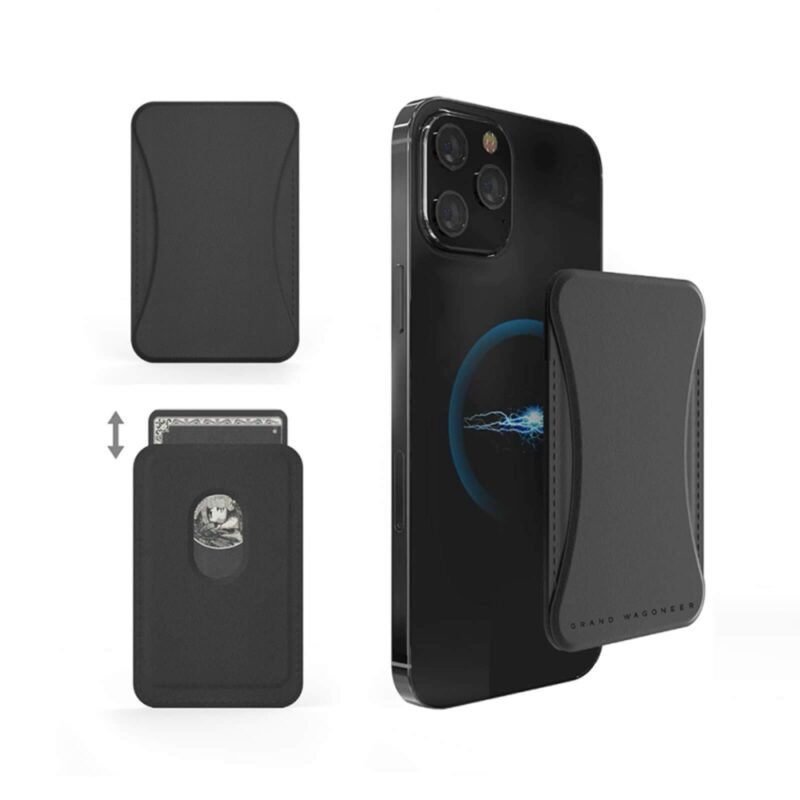 Custom Magnetic Phone Wallet & Stand - 1