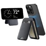 Custom Magnetic Vegan Leather Phone Wallet with Adjustable Stand - 4