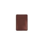 Custom PU Leather Phone Wallet Card Holder with Adhesive - 4
