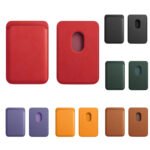 Custom Pu Magnetic Cell Phone Wallet Cash Holder - 1