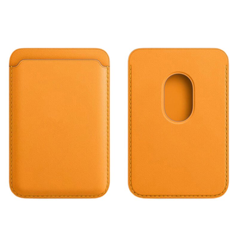 Custom Pu Magnetic Cell Phone Wallet Cash Holder - 7