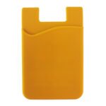 Custom Silicone Mobile Phone Wallet Card Holder - 1