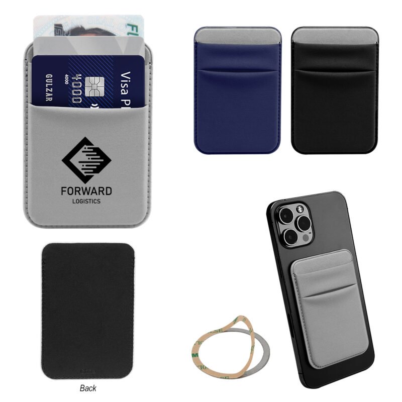 Custom Magnetic Stretch Phone Wallet - 4