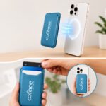 Custom PU Leather MagSafe Compatible Magnetic Phone Wallet - LOW MOQ: 50 - 1