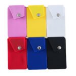 Custom Phone Wallet Stand With Button - 1