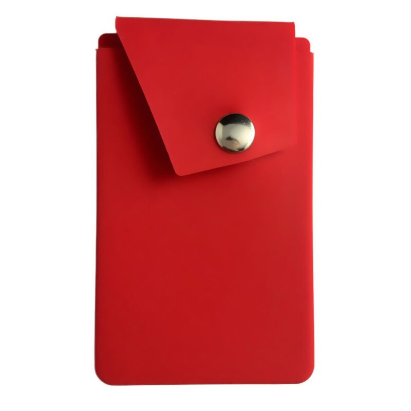 Custom Phone Wallet Stand With Button - 4