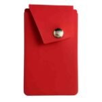 Custom Phone Wallet Stick-On Stand with Button Pocket - 2