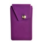 Custom Phone Wallet Stick-On Stand with Button Pocket - 3