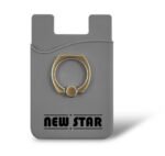 Custom Silicone Smart Phone Wallet with Ring Stand - 2