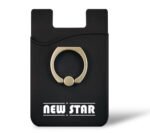 Custom Silicone Smart Phone Wallet with Ring Stand - 4
