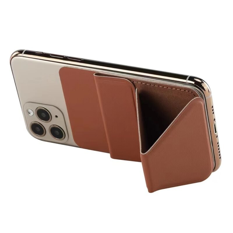 Custom Stick-On Foldable Phone Wallet & Kickstand - 2