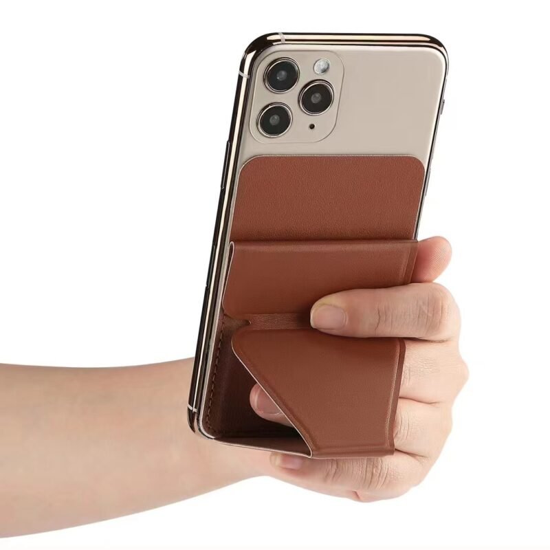 Custom Stick-On Foldable Phone Wallet & Kickstand - 3