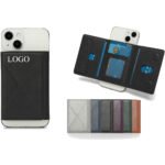Custom Magnetic Stand Phone Wallet With 6 Card Holder