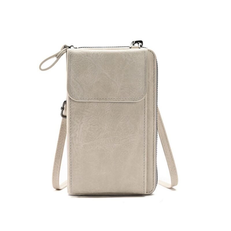 Custom PU Leather Crossbody Phone Wallet - 5