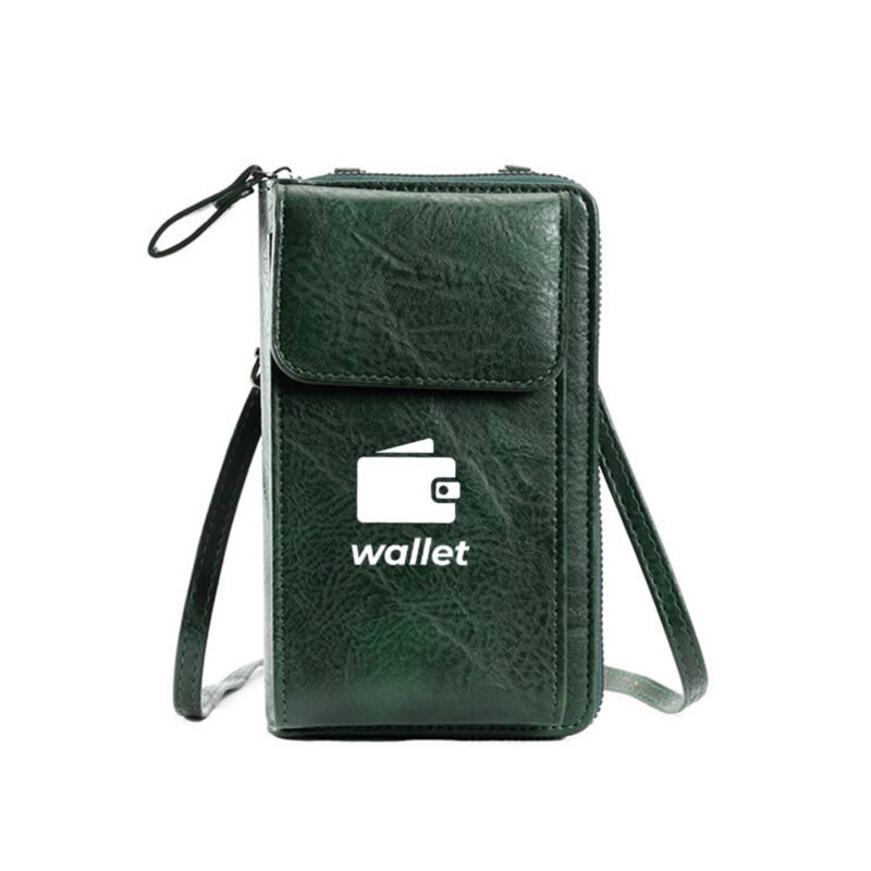 Custom PU Leather Crossbody Phone Wallet - 6