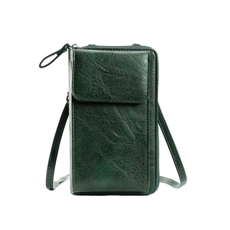 Custom PU Leather Crossbody Phone Wallet - 7