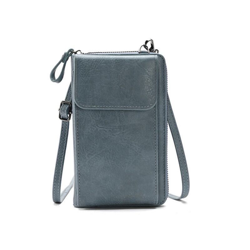 Custom PU Leather Crossbody Phone Wallet - 9