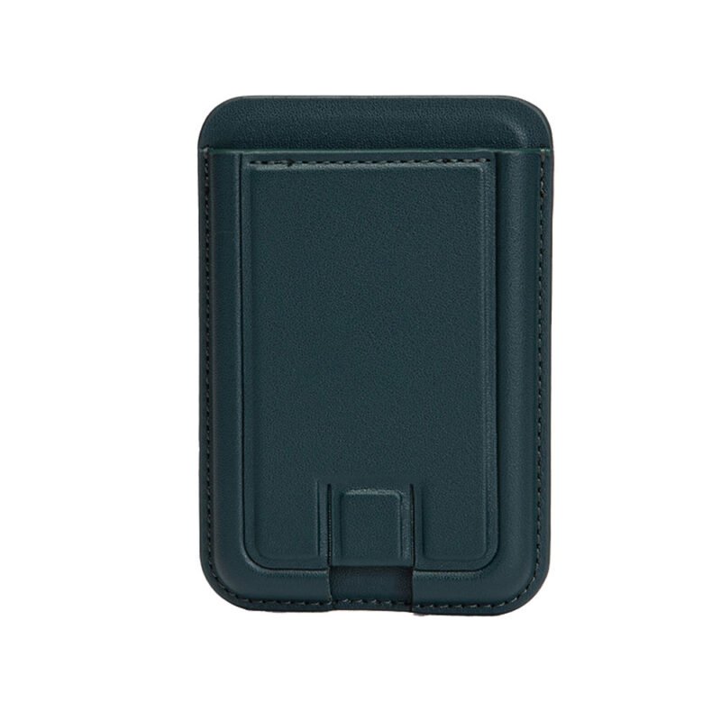 Custom PU Leather Magnetic Phone Wallet Stand - 2