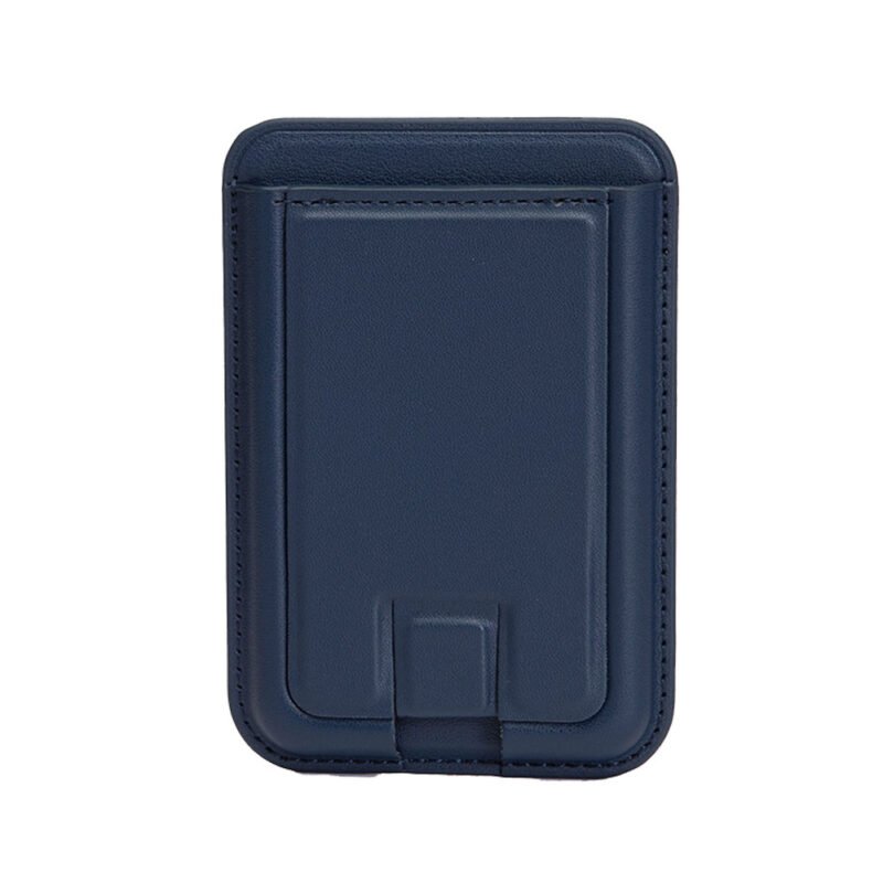 Custom PU Leather Magnetic Phone Wallet Stand - 3
