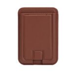 Custom PU Leather Magnetic Phone Wallet Stand - 4