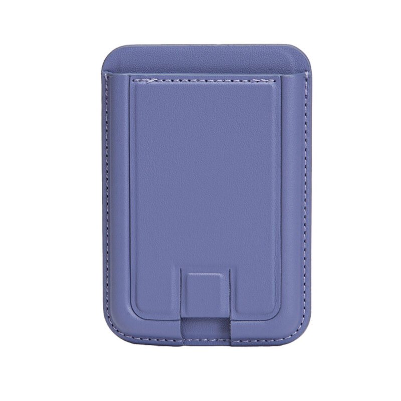 Custom PU Leather Magnetic Phone Wallet Stand - 6