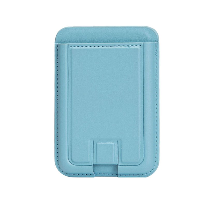 Custom PU Leather Magnetic Phone Wallet Stand - 7