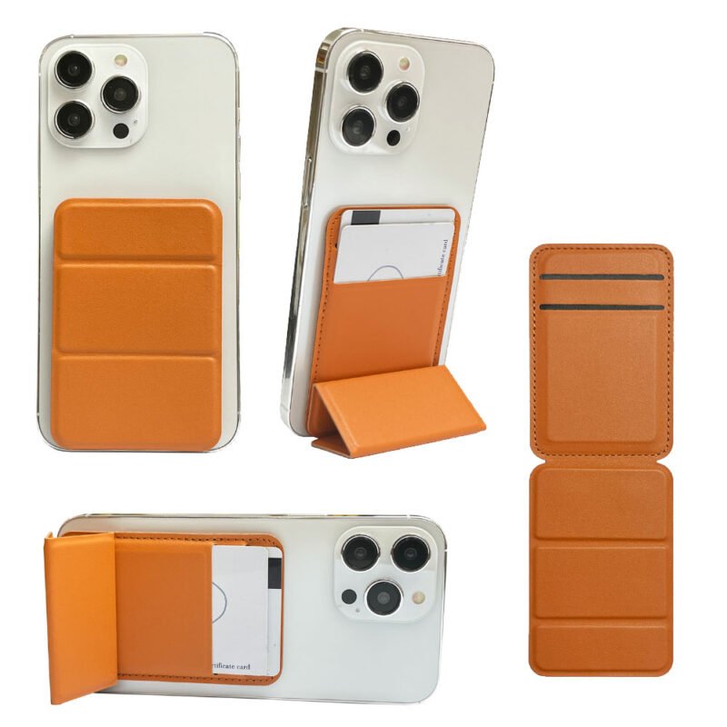 Custom Premium Magnetic Phone Wallet With Stand - 1