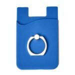 Custom Silicone Phone Wallet With Finger Ring - 5