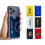 Custom Silicone Phone Wallet with Stand